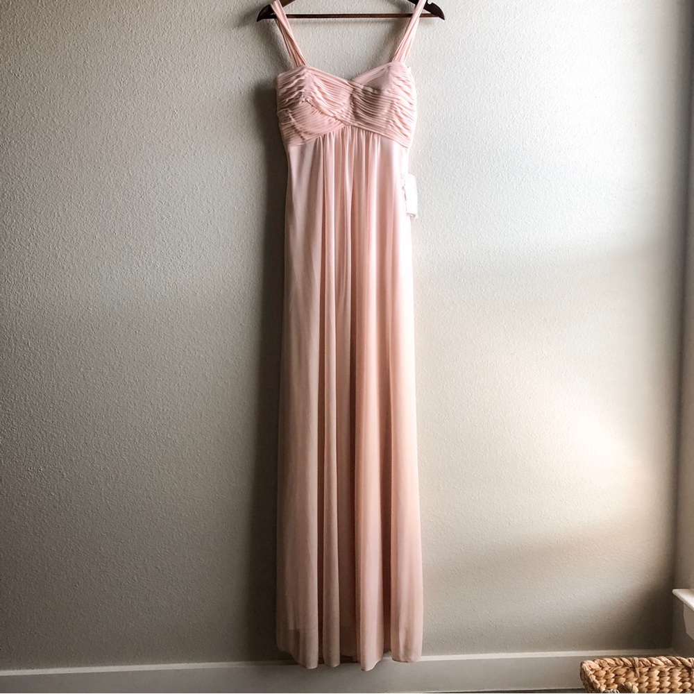 NWT Birdy Grey Maria Pale Blush Bridesmaid Dress